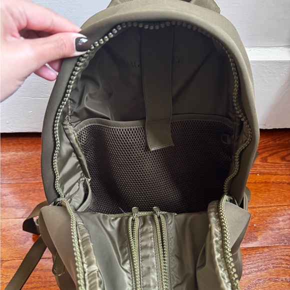 Dagne Dover Medium Dakota Backpack in Olive - Picture 5 of 5